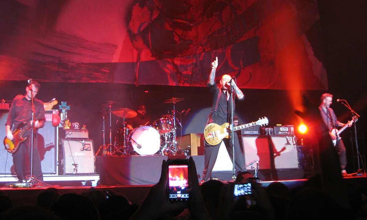 Social Distortion naar Sjock
