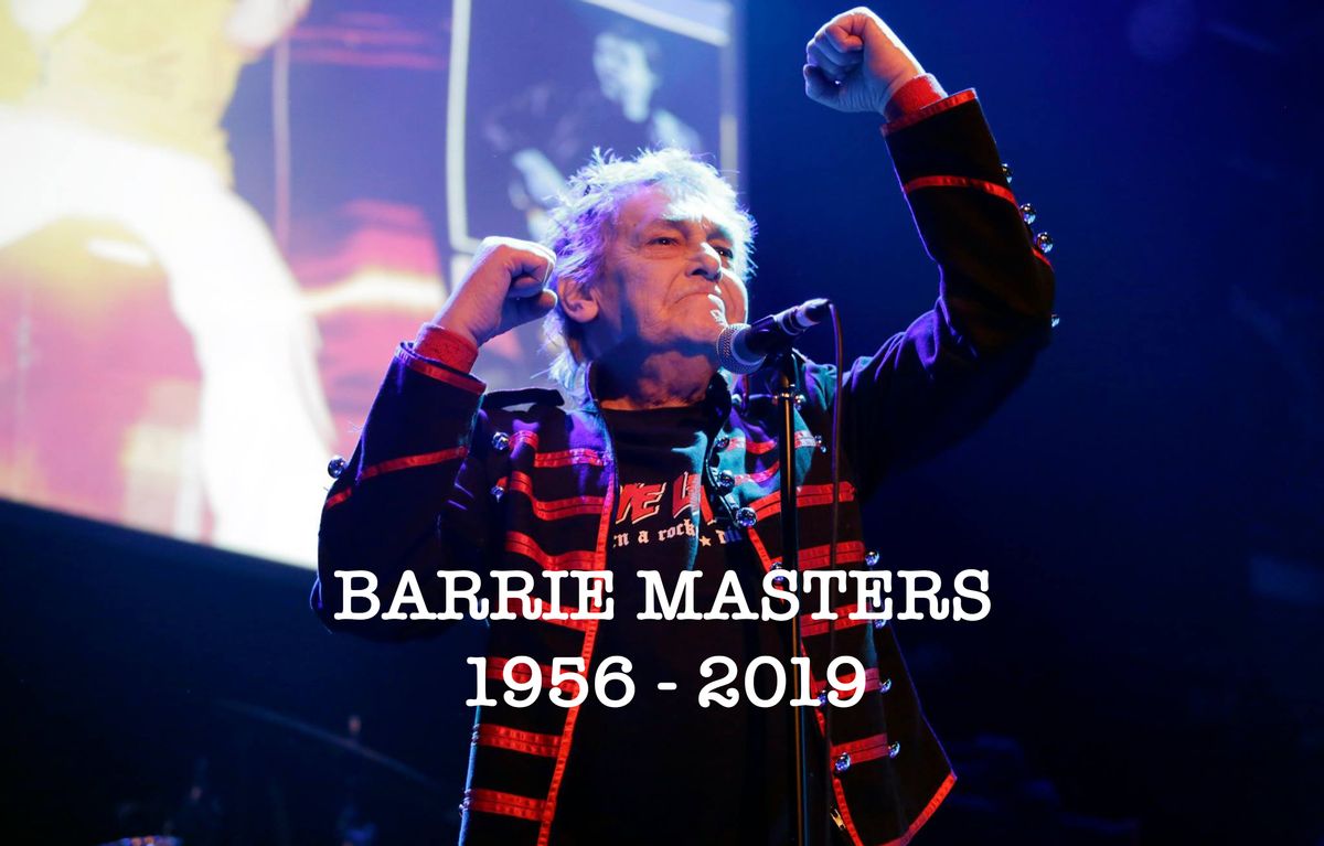 Barrie Masters (Eddie & The Hot Rods) overleden