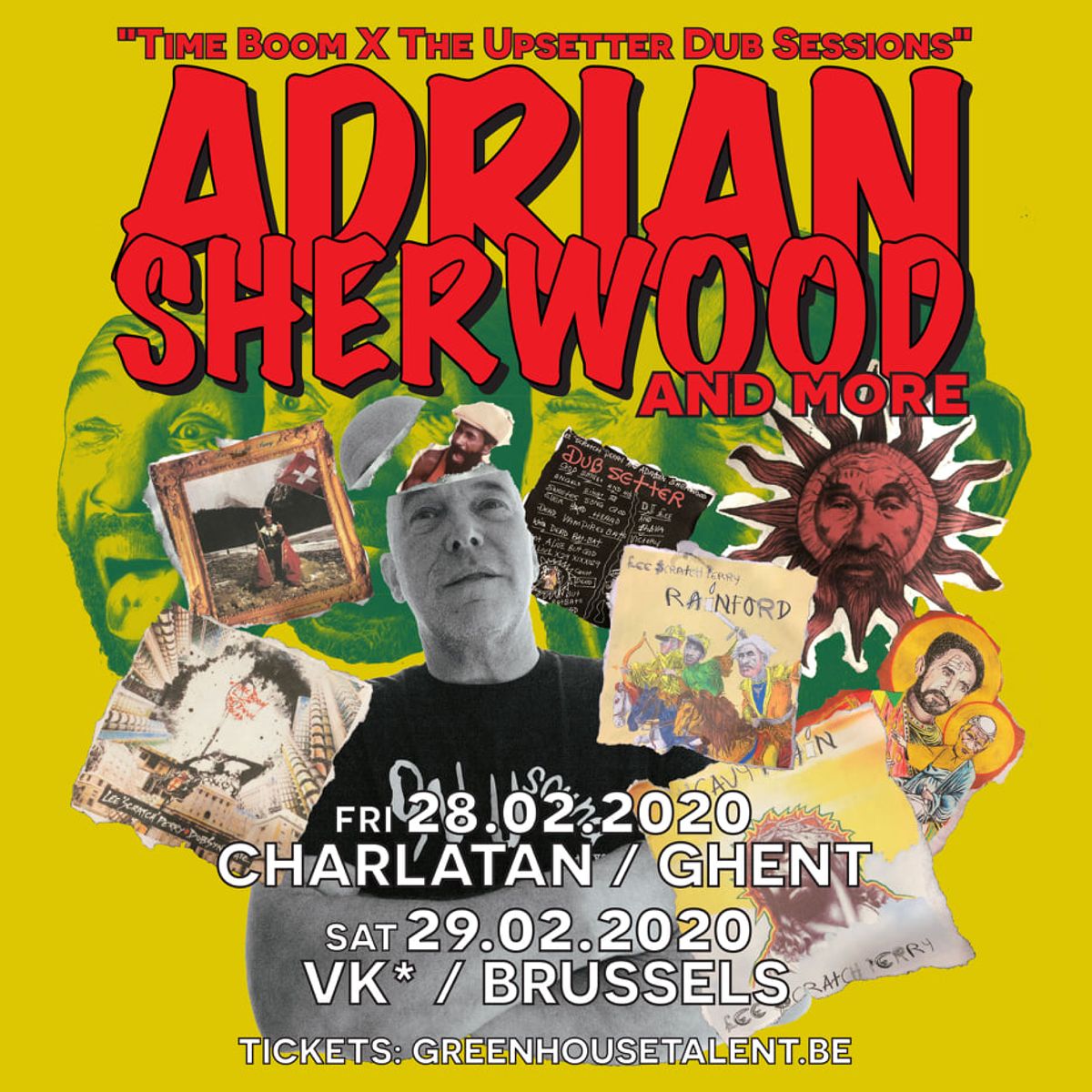 Adrian Sherwood twee keer in België