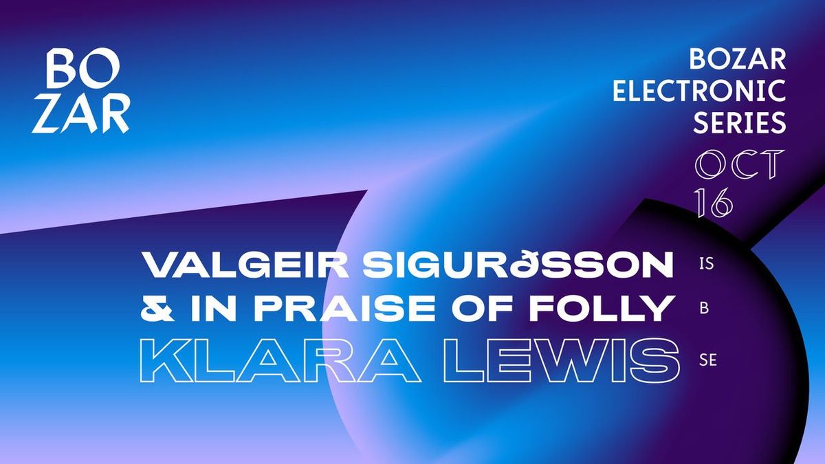 Bozar presenteert Valgeir Sigurðsson
