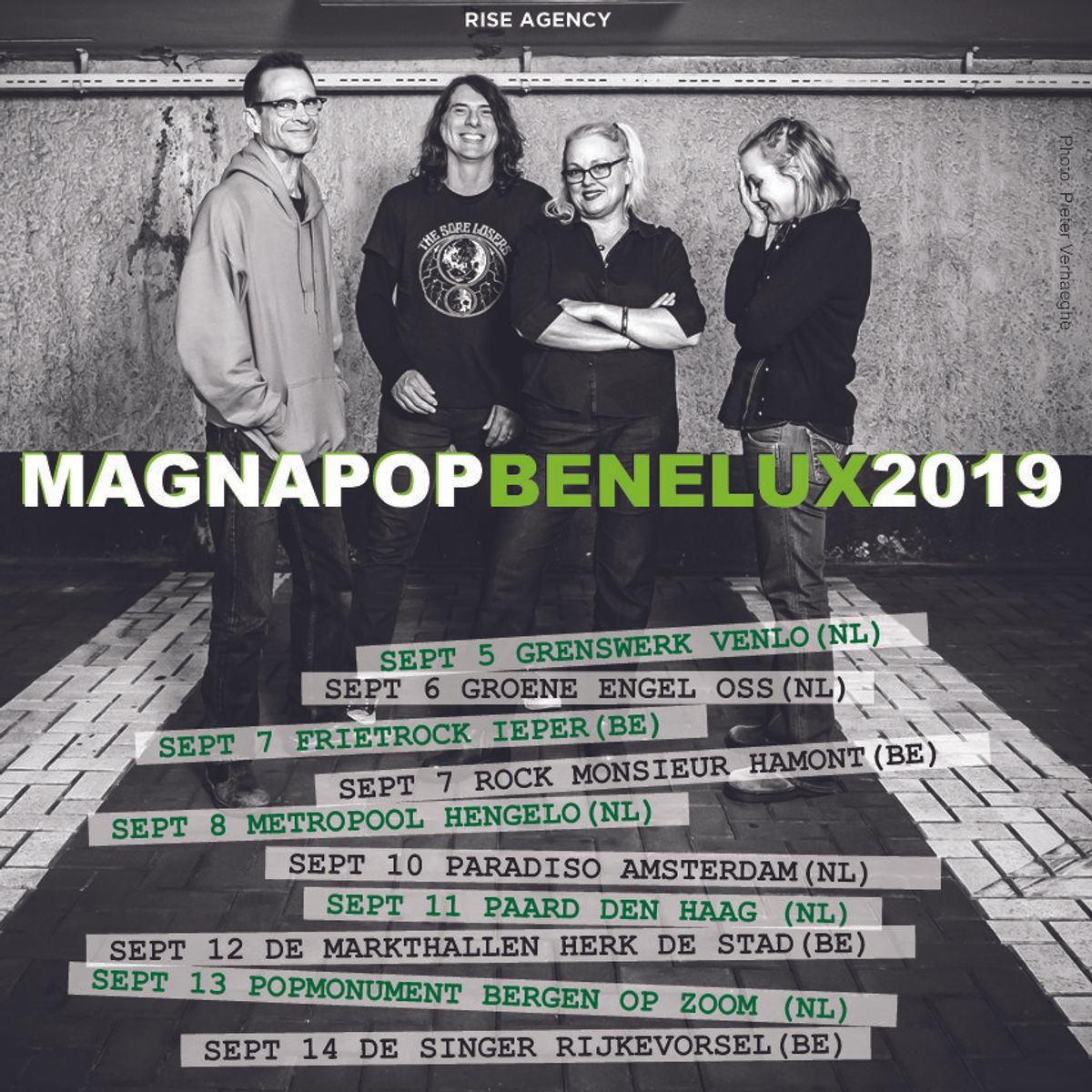 Magnapop op tour in de Benelux