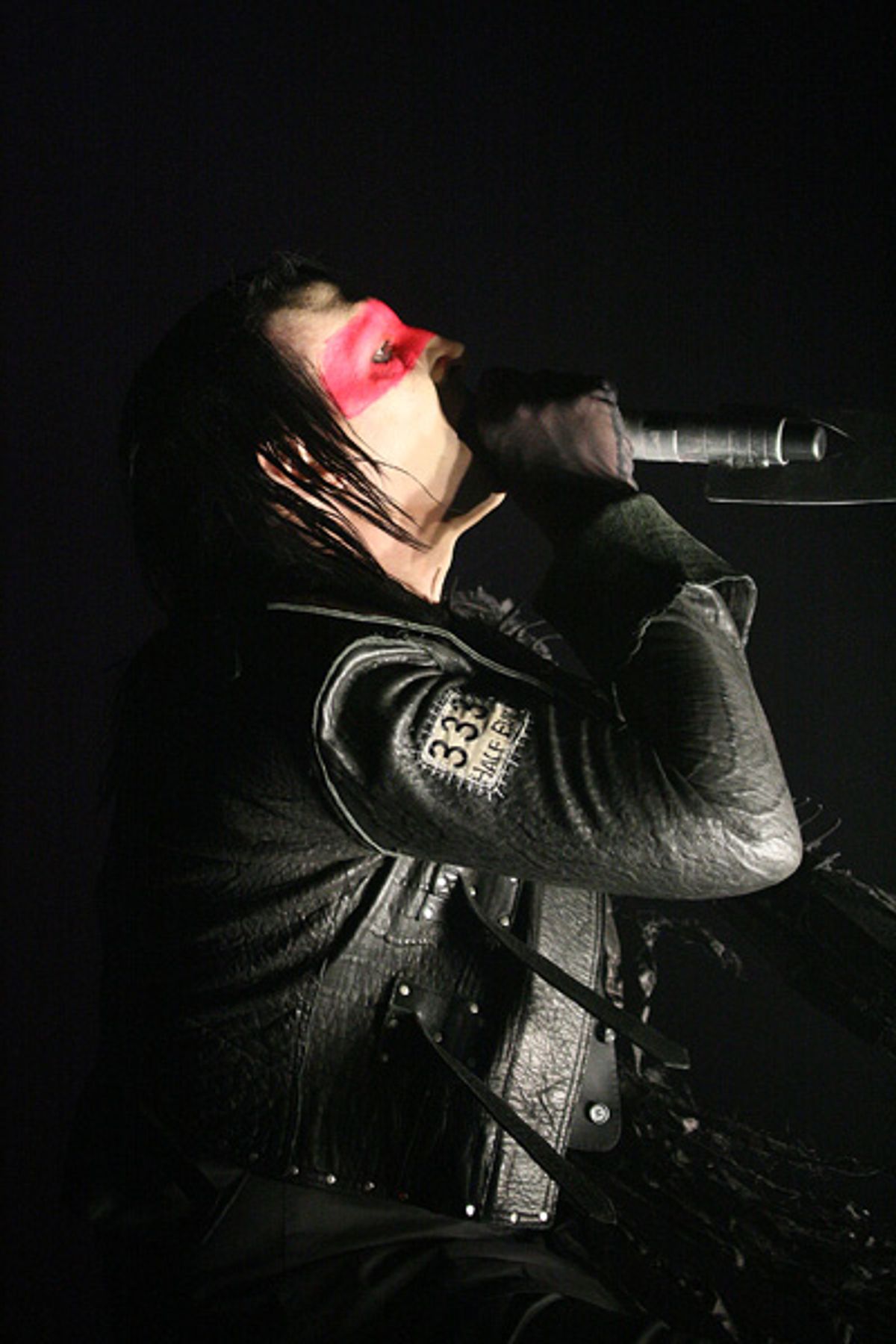 Marilyn Manson weer eens ingestort op podium