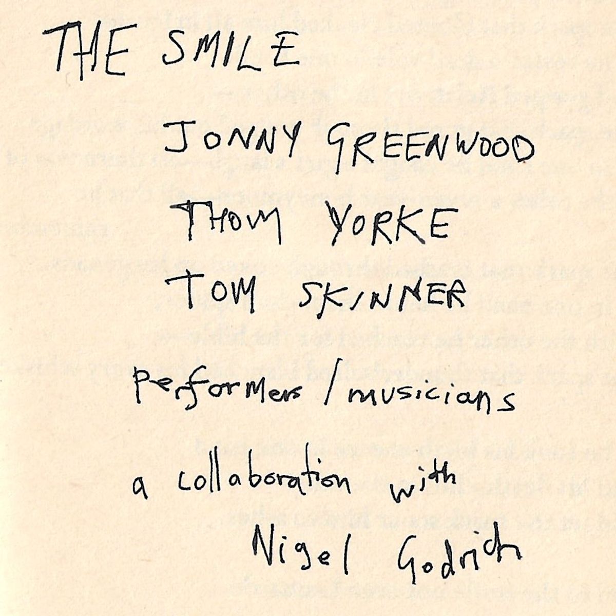 The Smile heeft album klaar
