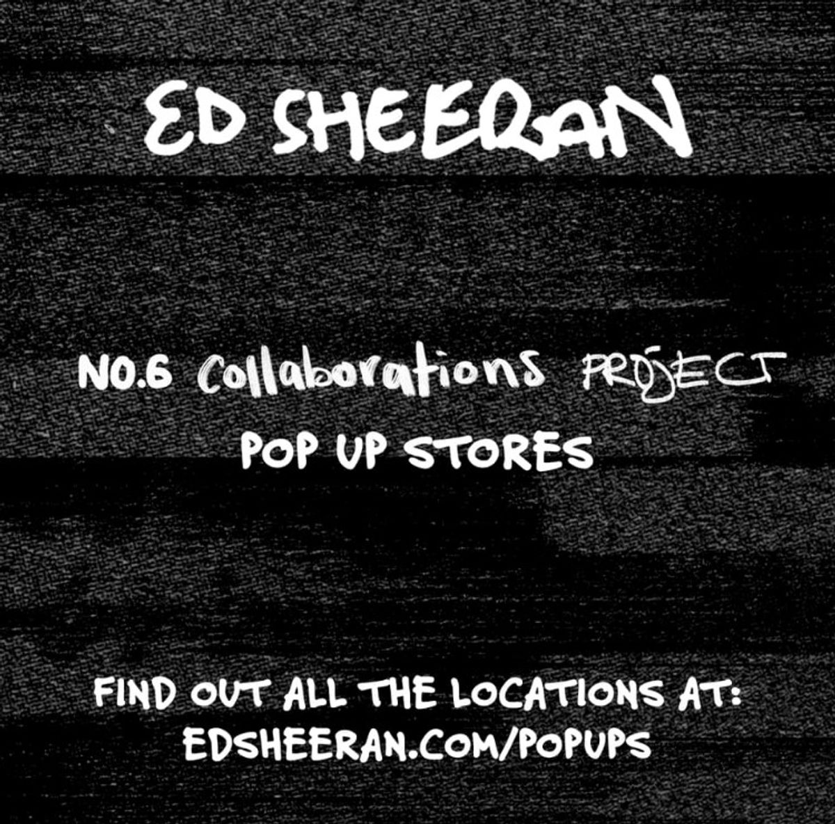 Ed Sheeran kondigt pop-up store in Brussel aan