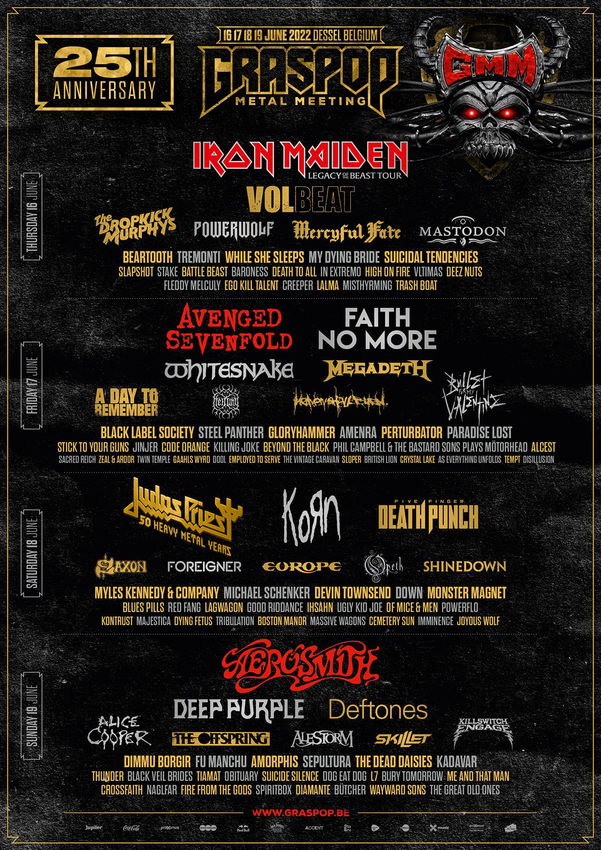 Alsmaar meer volk om die 25 kaarsjes van Graspop uit te blazen