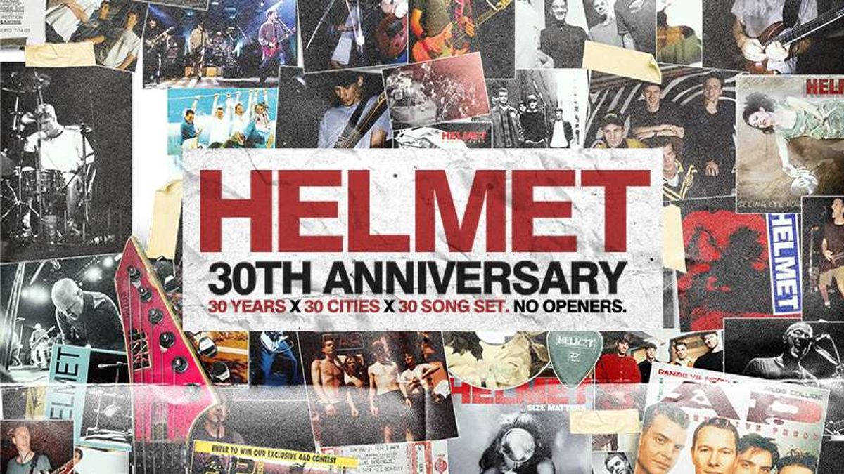 Helmet viert z'n verjaardag in De Kreun