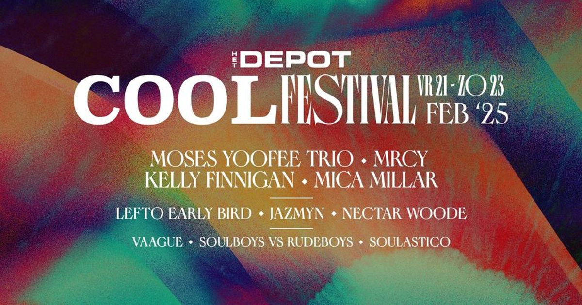 Het Depot kondigt nieuwe editie én line-up aan van COOL Festival 2025