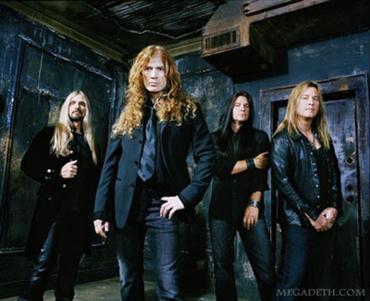 Megadeth - You've been great! We've been Megadeth.