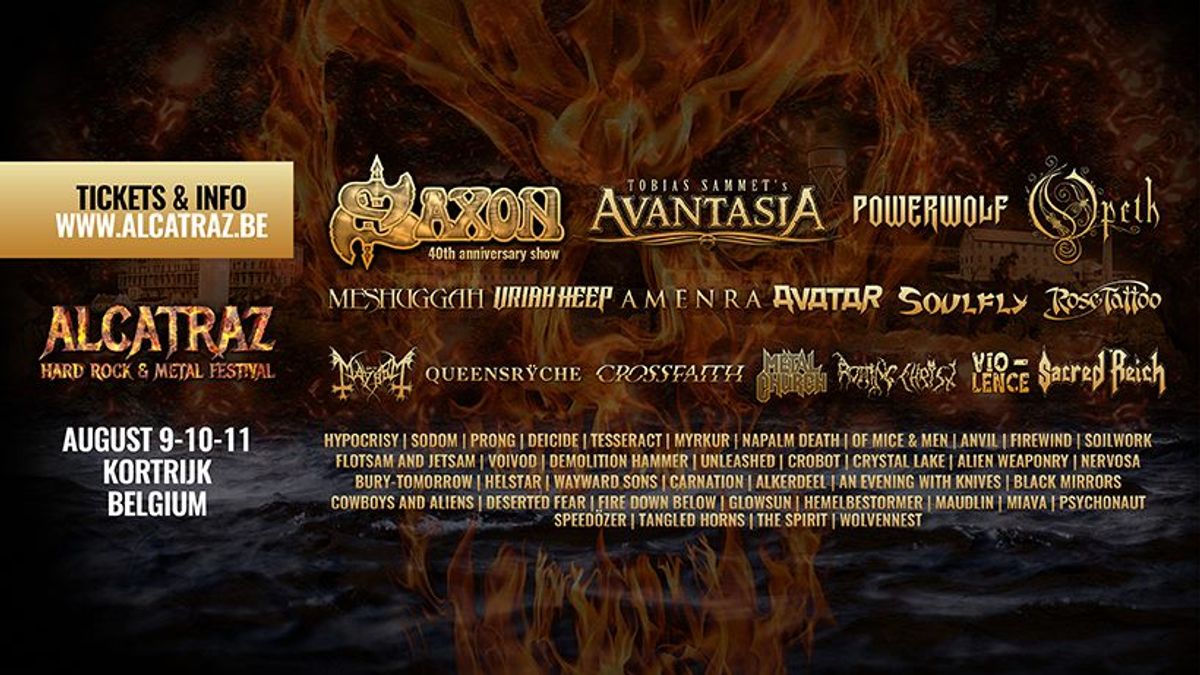 Line-up Alcatraz Hard Rock & Metal Festival bijna rond