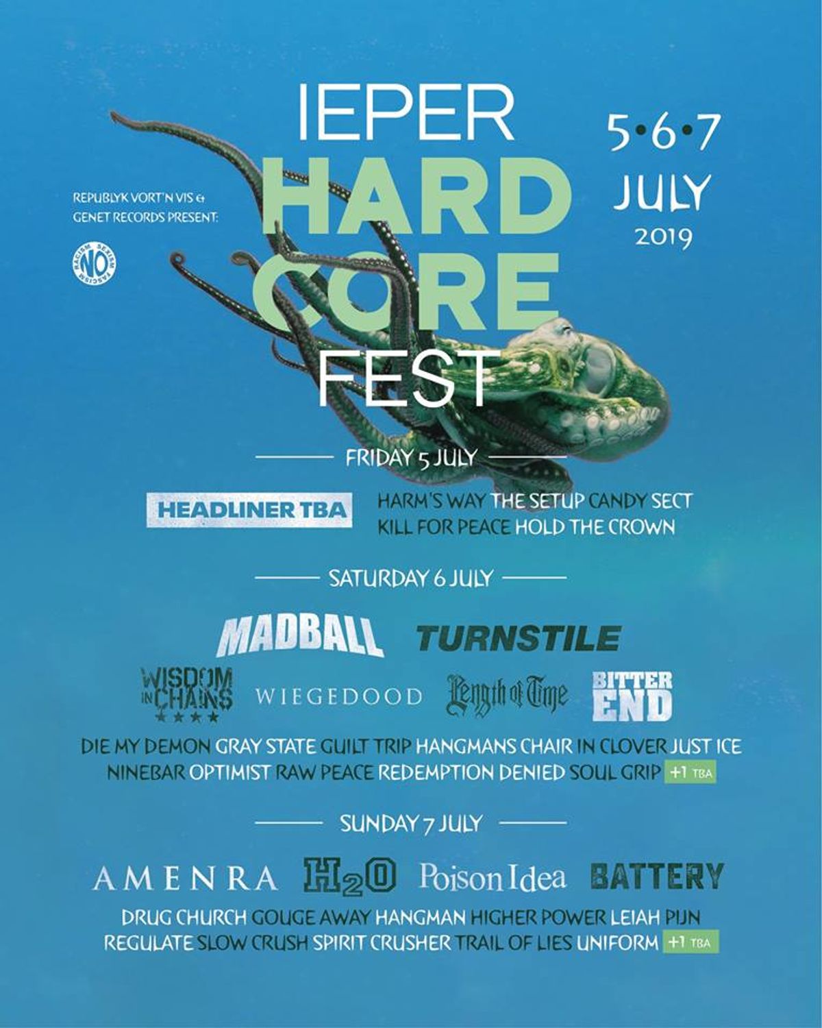 Vijf nieuwkomers voor Ieperfest