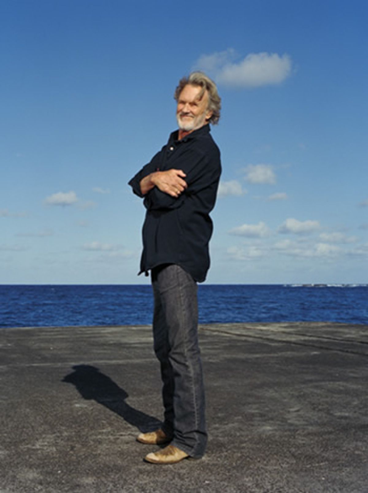 Kris Kristofferson  solo - De oude man en zijn gitaar