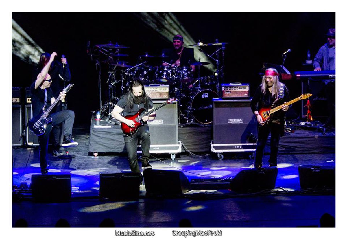 G3 2018: Joe Satriani, John Petrucci, Uli Jon Roth - Positieve duels
