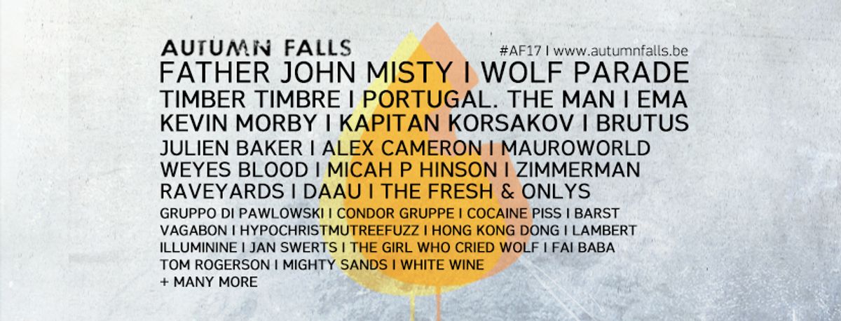 Wolf Parade en meer op Autumn Falls