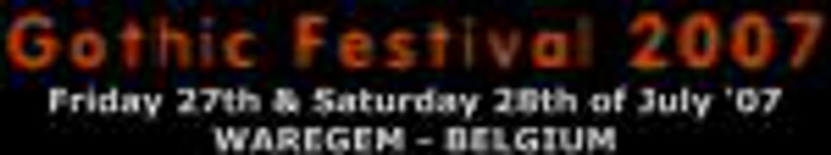 Gothic Festival 2007 - Donkere tweedaagse met voor elk wat wils