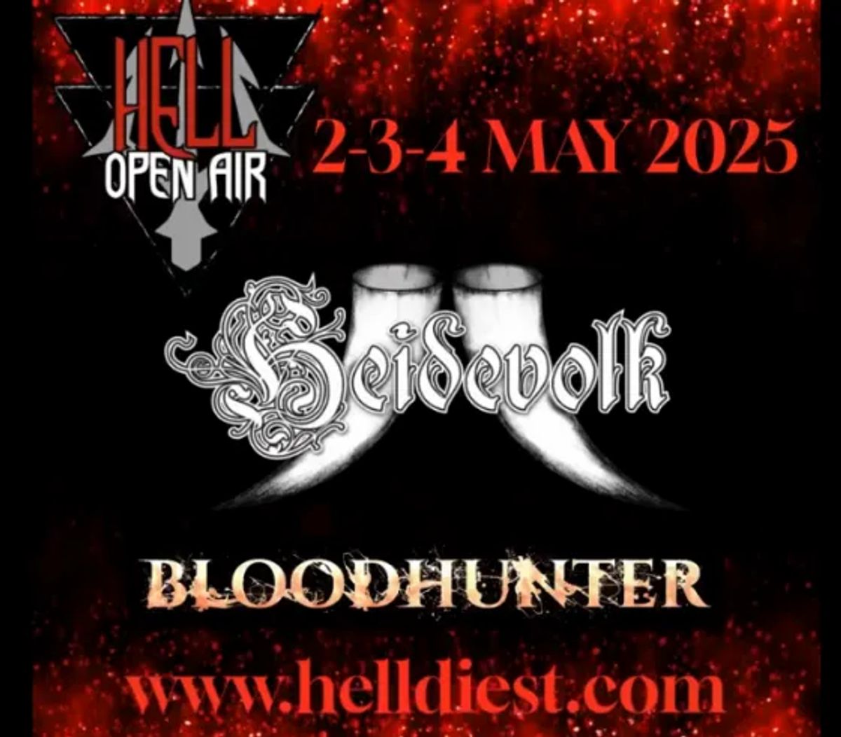 Hell Open Air heeft zijn affiche rond