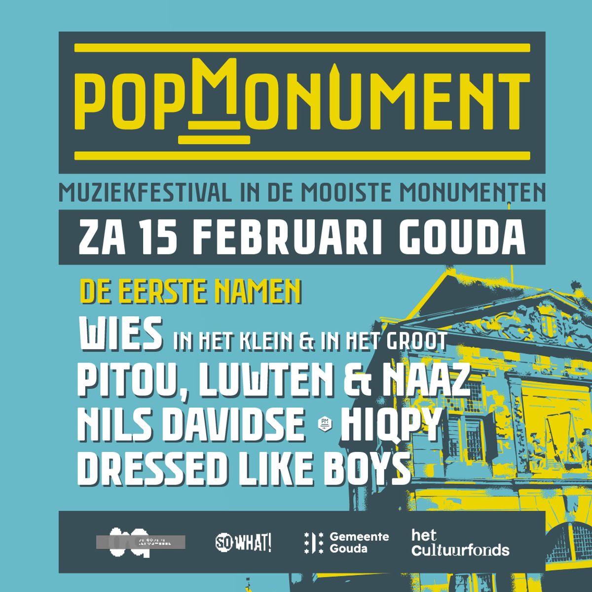 PopMonument voor het eerst naar Gouda