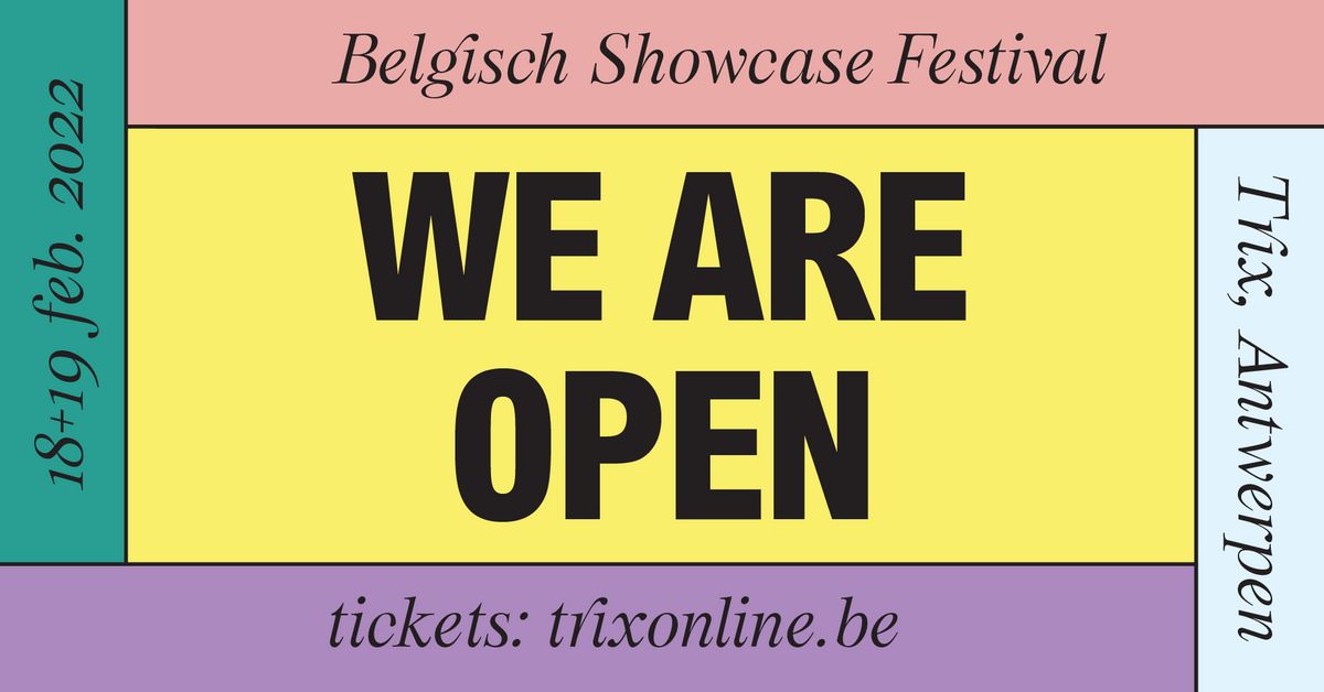 Weer We Are Open in februari