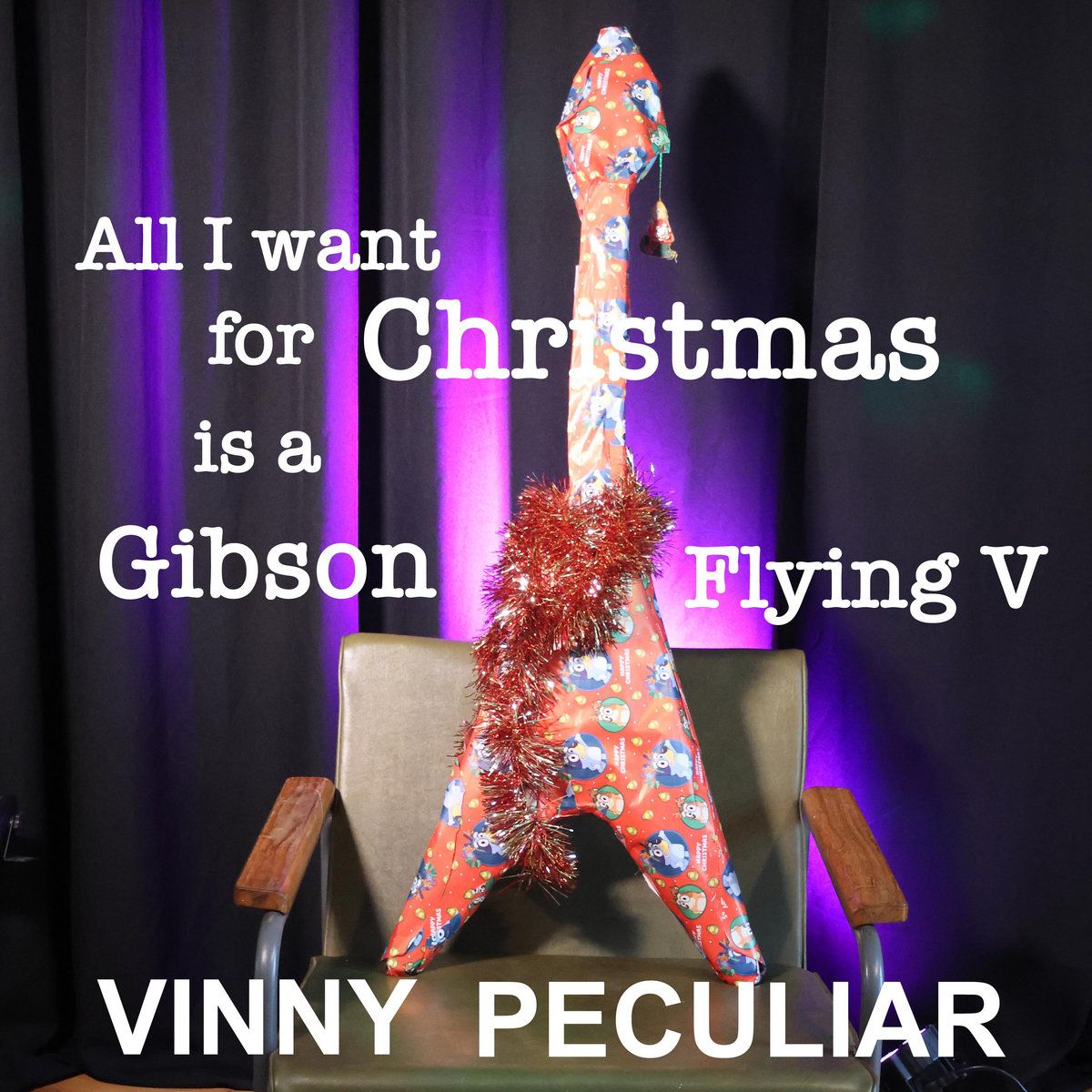 Vinny Peculiar stuurt kerstsingle vooruit als voorbode van nieuw album