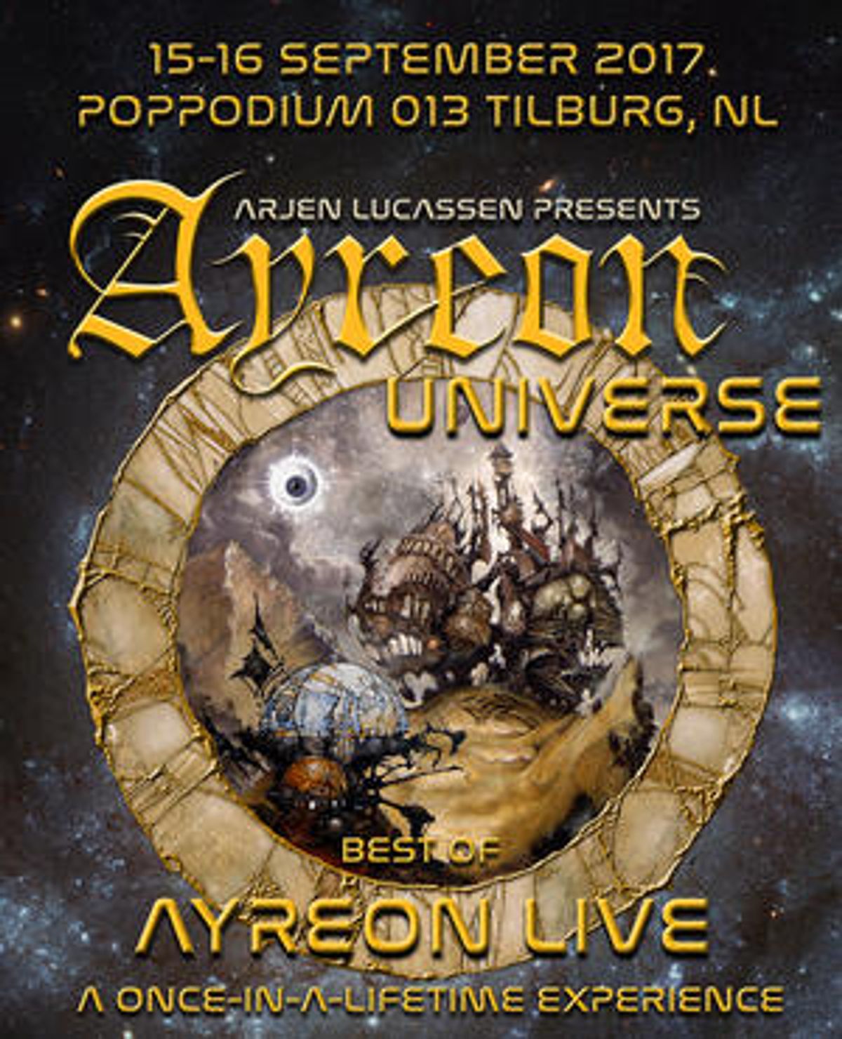 Ayreon eenmalig in Poppodium 013