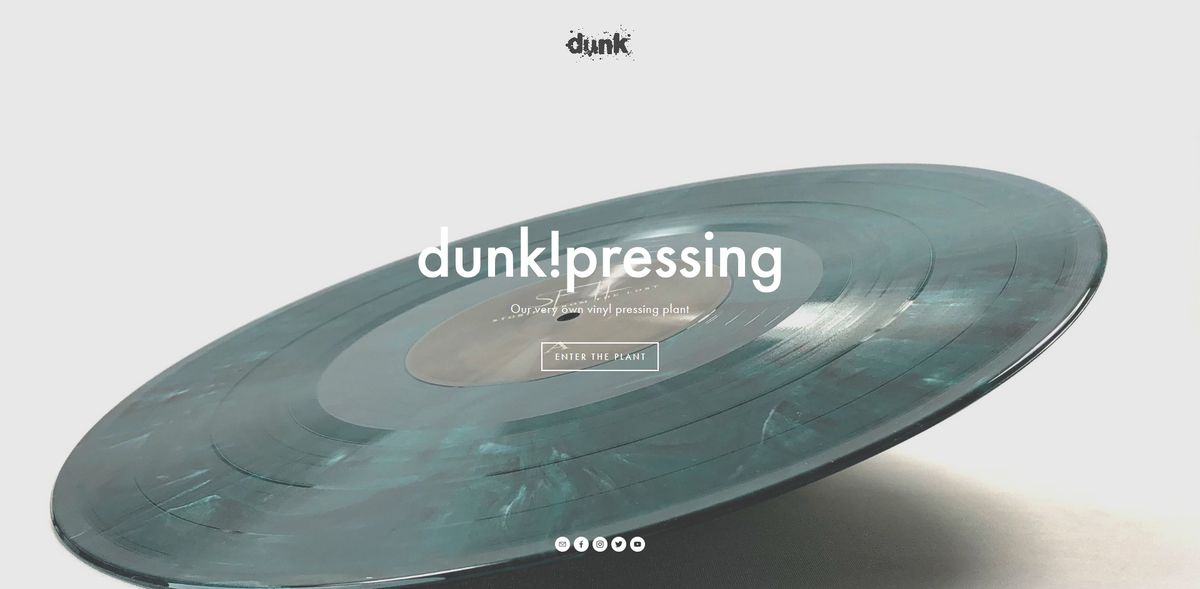 Dunk! vinylperserij up and running