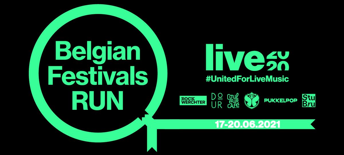 Lopend langs de Belgische festivals