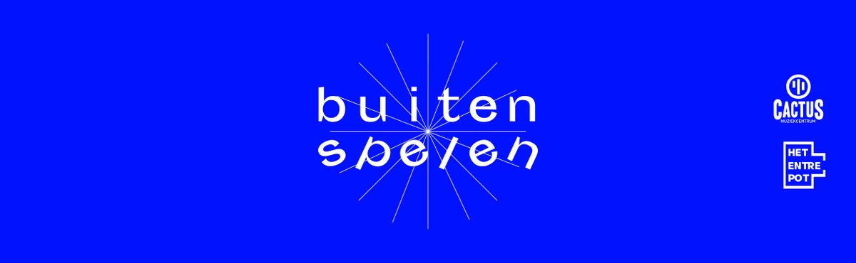 Cactus speelt buiten in juni