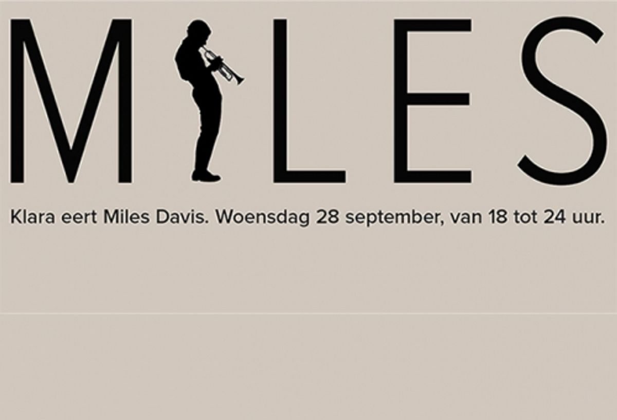 Champagne voor Miles Davis