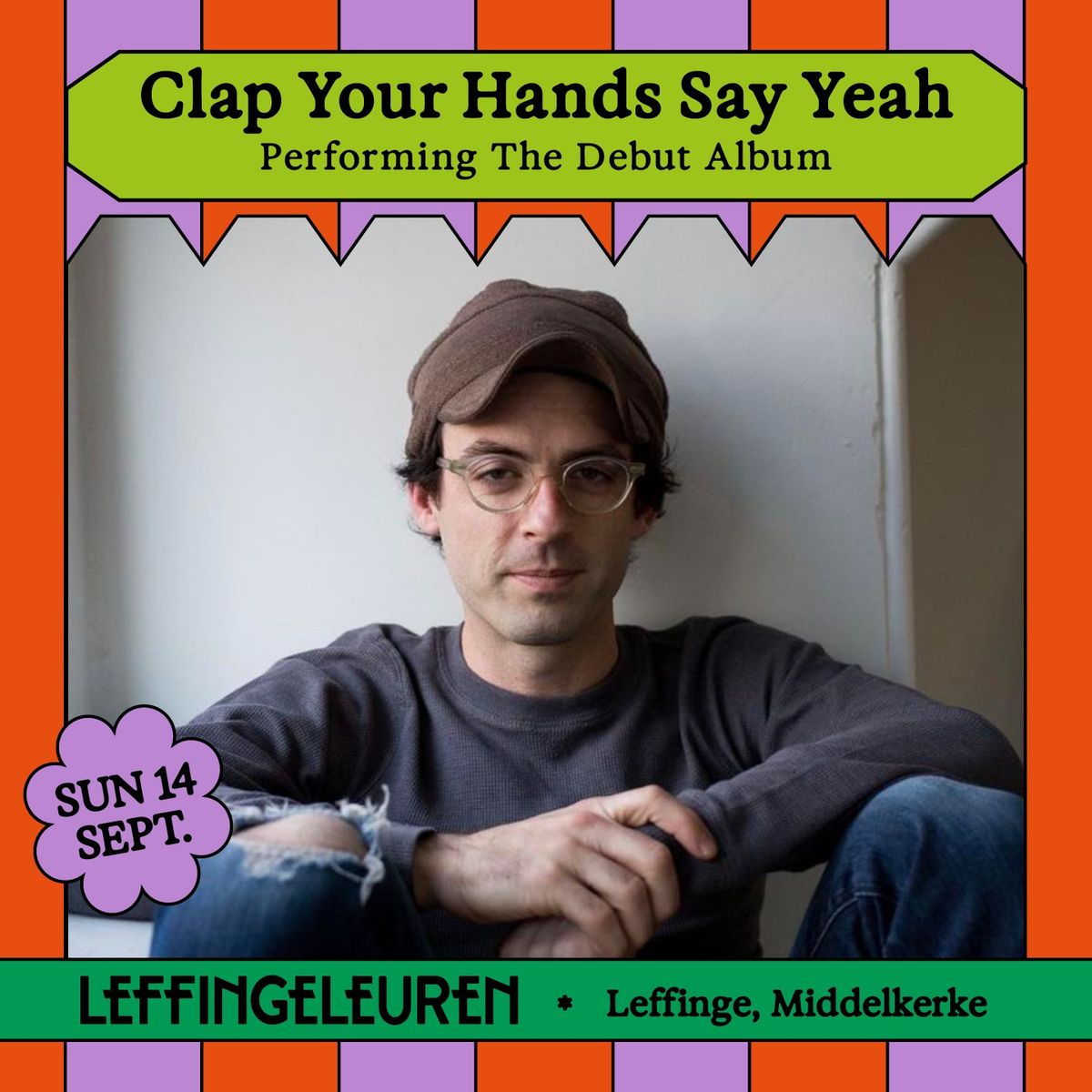 Clap Your Hands Say Yeah doet debuut op Leffingeleuren