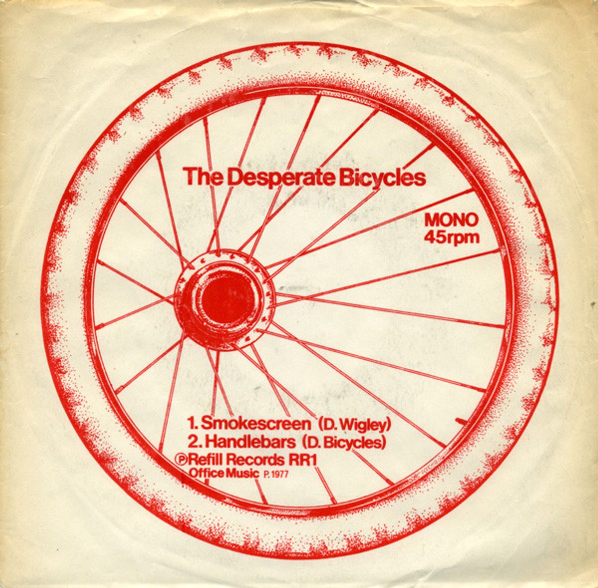 #JohnPeel1977 - The Desperate Bicycles - Smokescreen (1977)