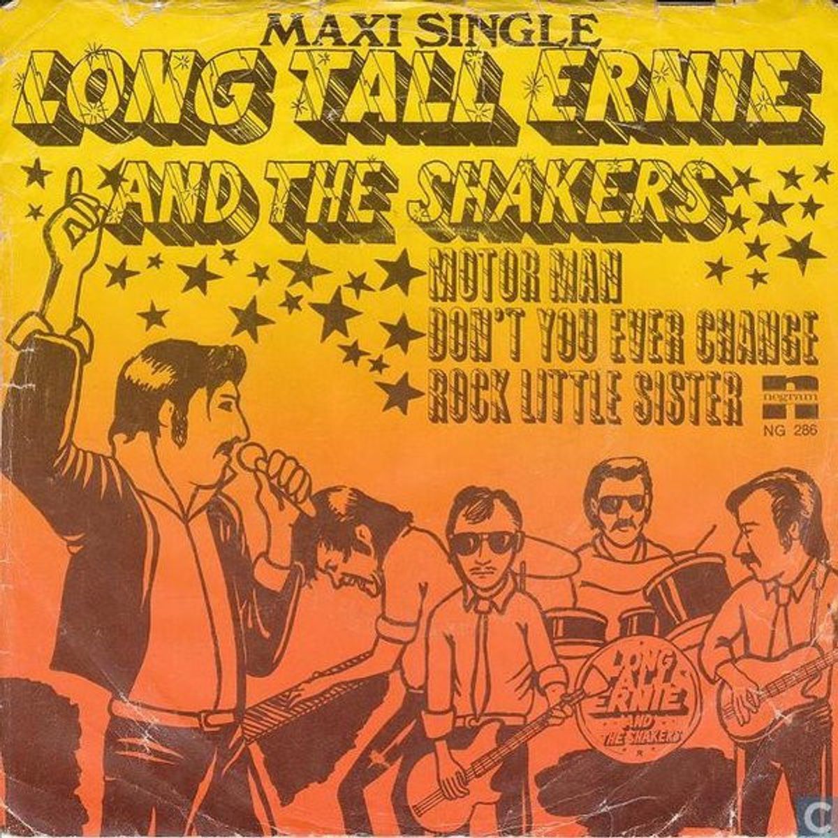 #Motorockers - Long Tall Ernie & The Shakers - Motor Man (1972)