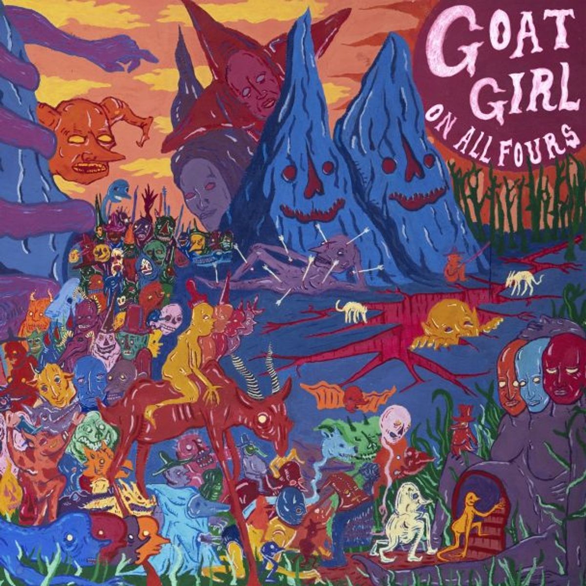 Goat Girl op alle vier
