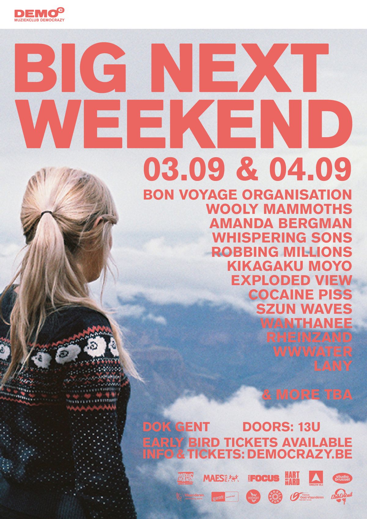 Gratis naar Big Next Weekend