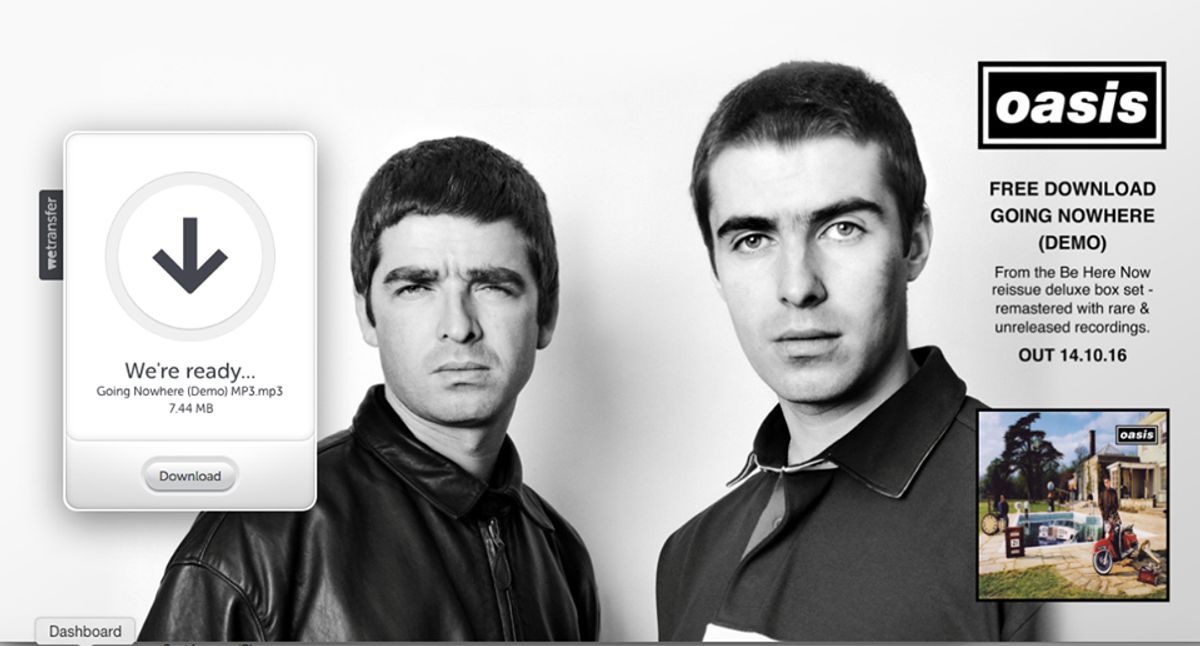 Heruitgave Oasis-album in de maak (met nu al een gratis download)