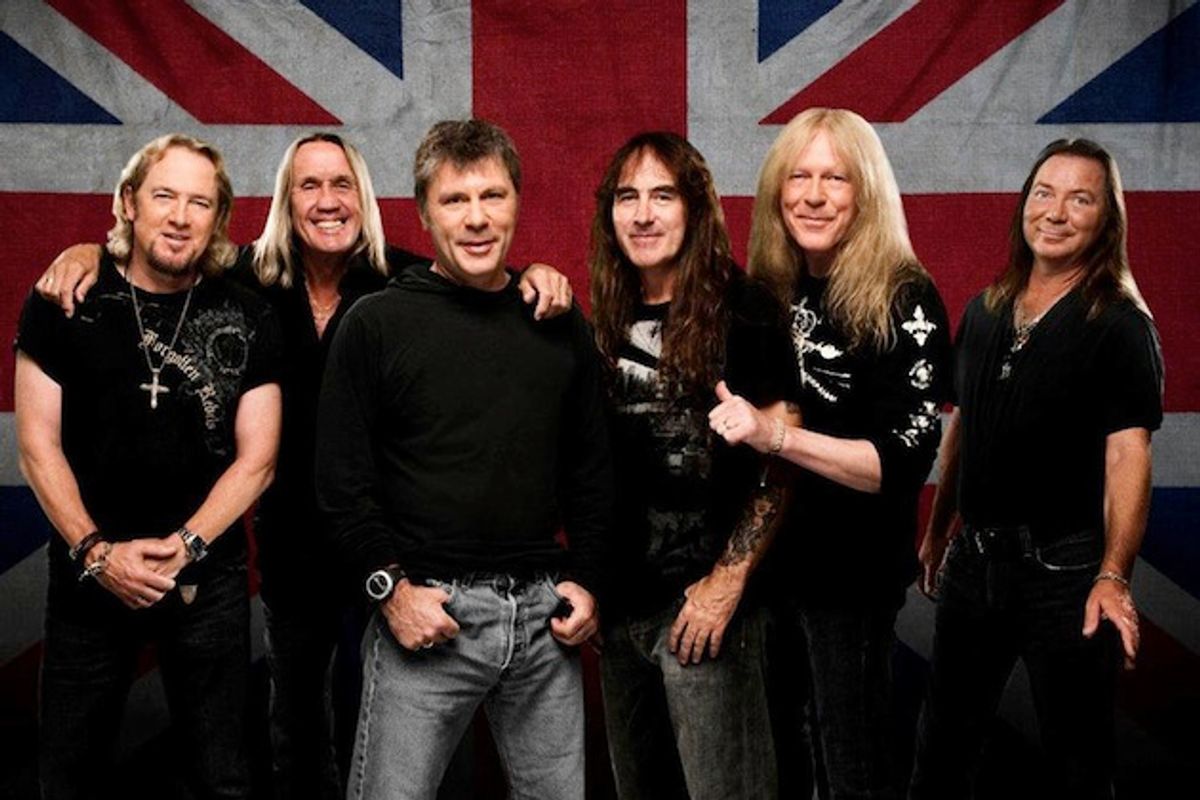 Iron Maiden in het Sportpaleis