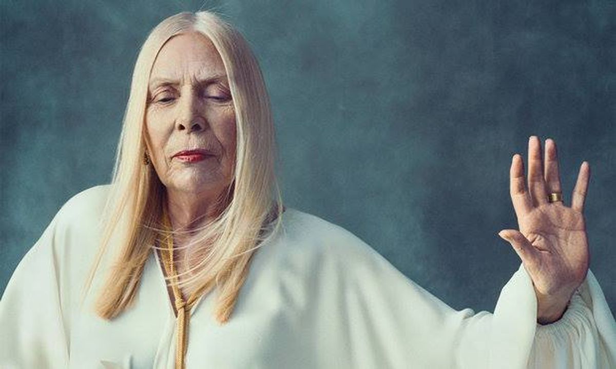 Joni Mitchell aan de beterhand