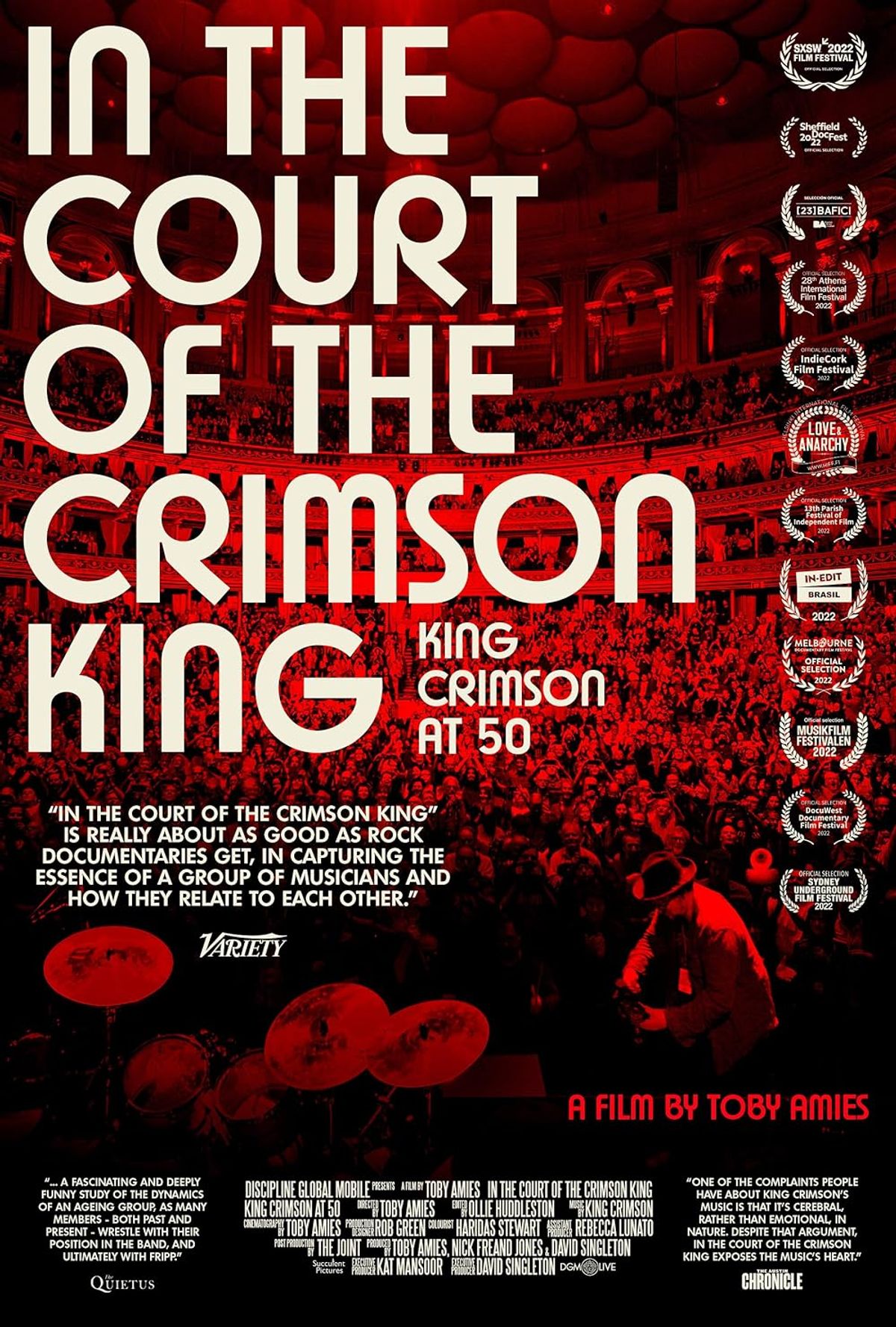 Robert Fripp houdt hof in uitstekende King Crimson-docu