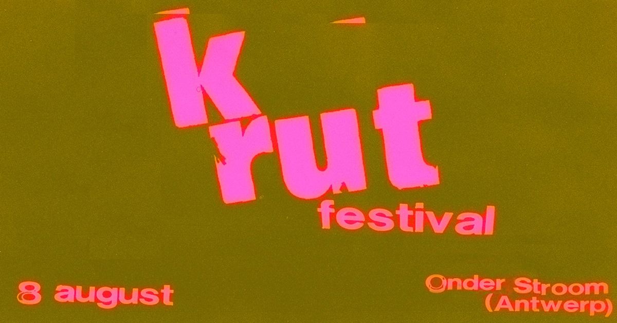 KRUT festival vindt onderdak bij Het Bos