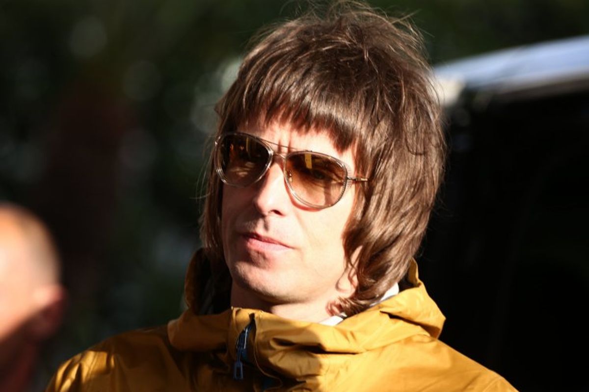 Liam Gallagher in de studio