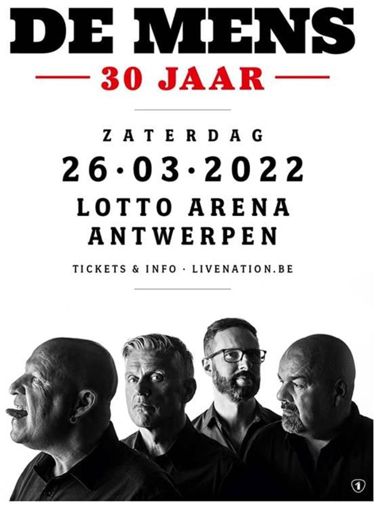 De Mens viert dertig jaar in Lotto Arena