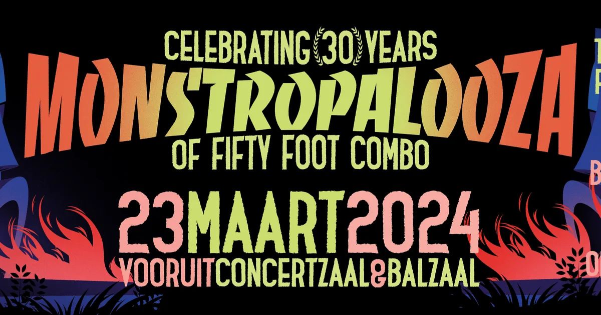 30 Years of Fifty Foot Combo - Feestje!