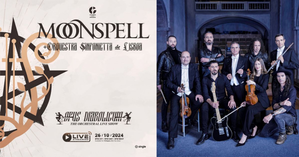 Moonspell gaat klassieke toer op