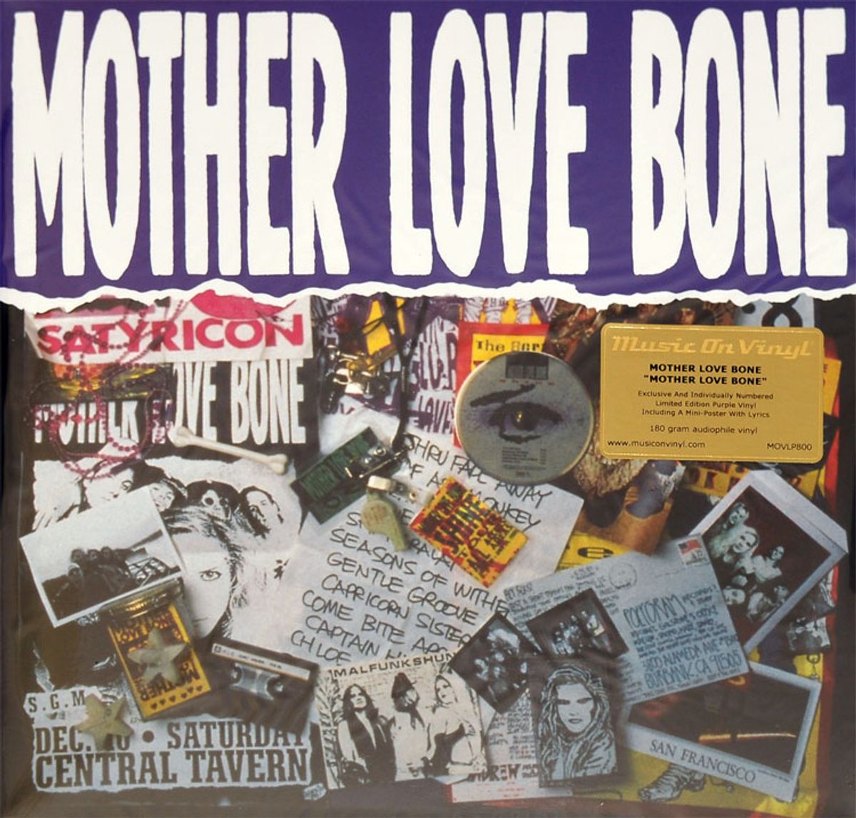 #Grungefavs - Mother Love Bone - Chloe Dancer / Crown Of Thorns (1992)