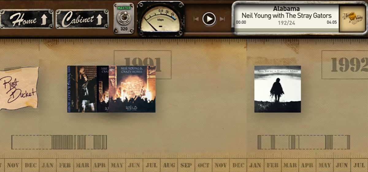 Neil Young speelt voor kerstman