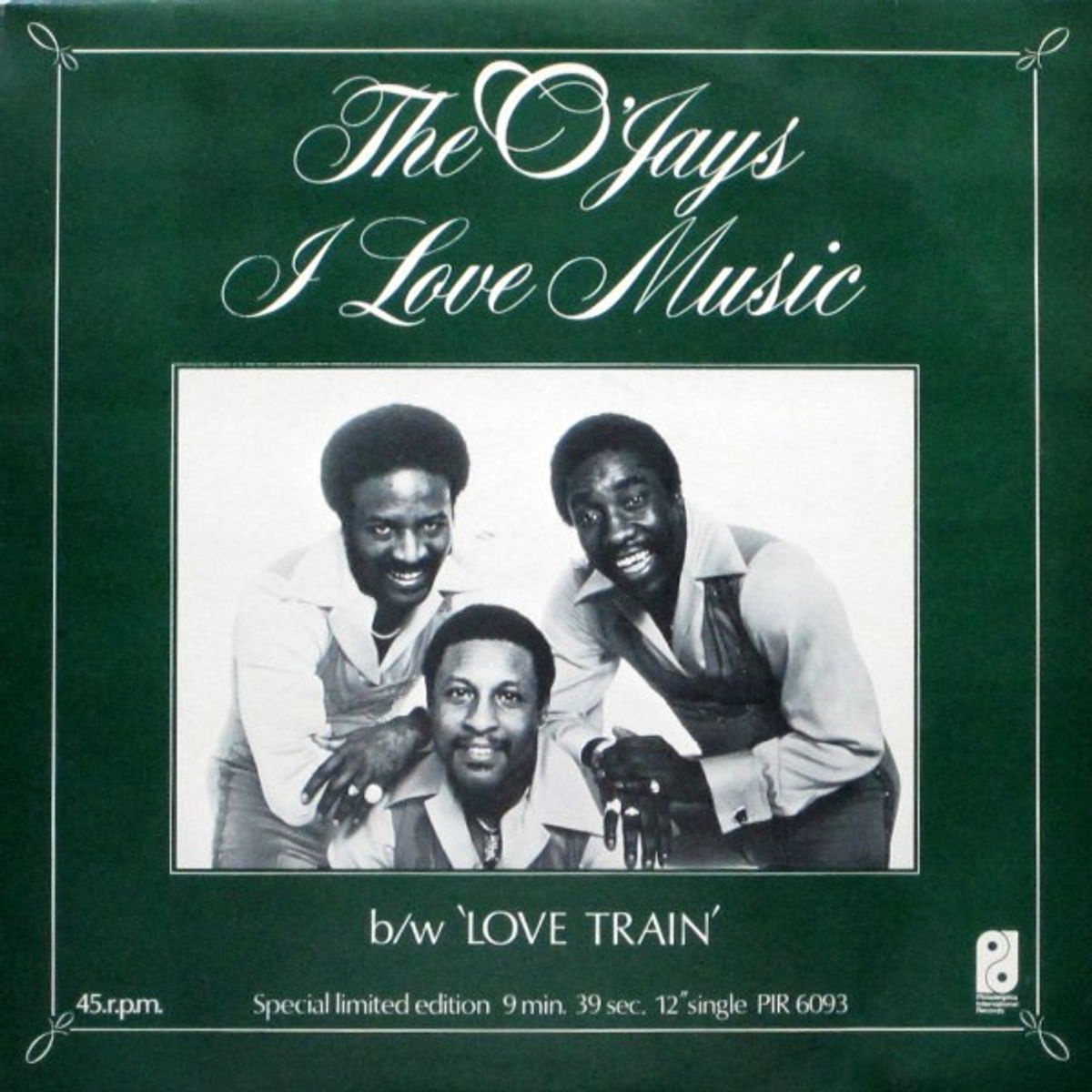 #JahWobbleKiest - The O’Jays - I Love Music (1975)