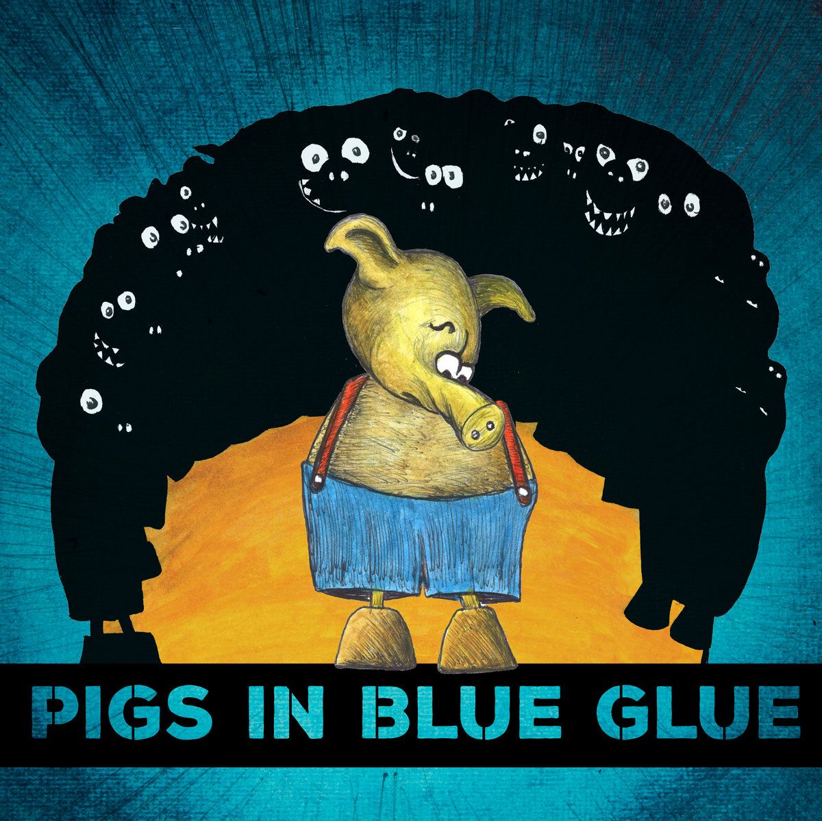 Een geluk bij een ongeluk voor Pigs In Blue Glue