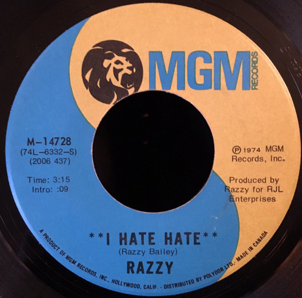 #VivAlbertineKiest - Razzy - I Hate Hate (1974)