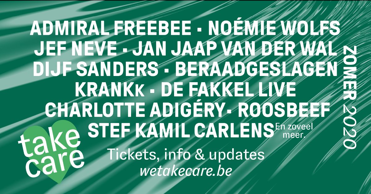 Nieuwe namen voor Take Care