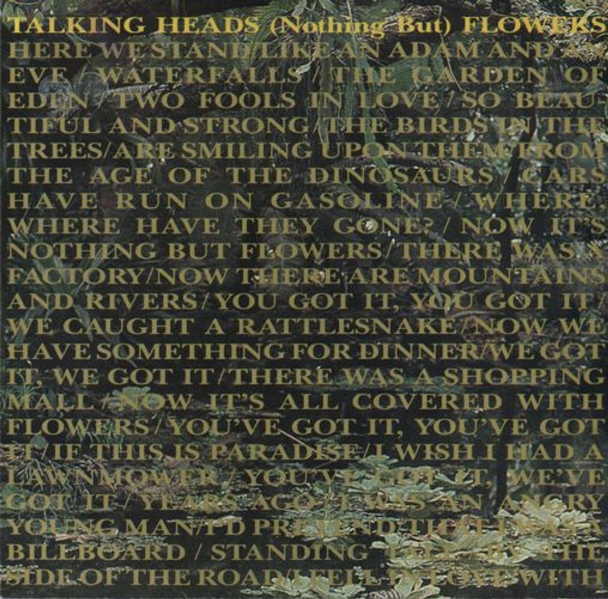 #MarrGuitarKing - Talking Heads - Nothing But Flowers (1988)