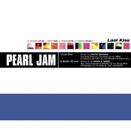 #vocaaluitdebocht Pearl Jam - Last Kiss (2010)