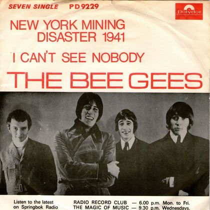 #DisasterSongs - The Bee Gees - New York Mining Disaster 1941 (1967)